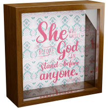 hot selling wholesale custom 8x8 walnut wood 3d shadow box frames square deep shadow display box shadow money boxes